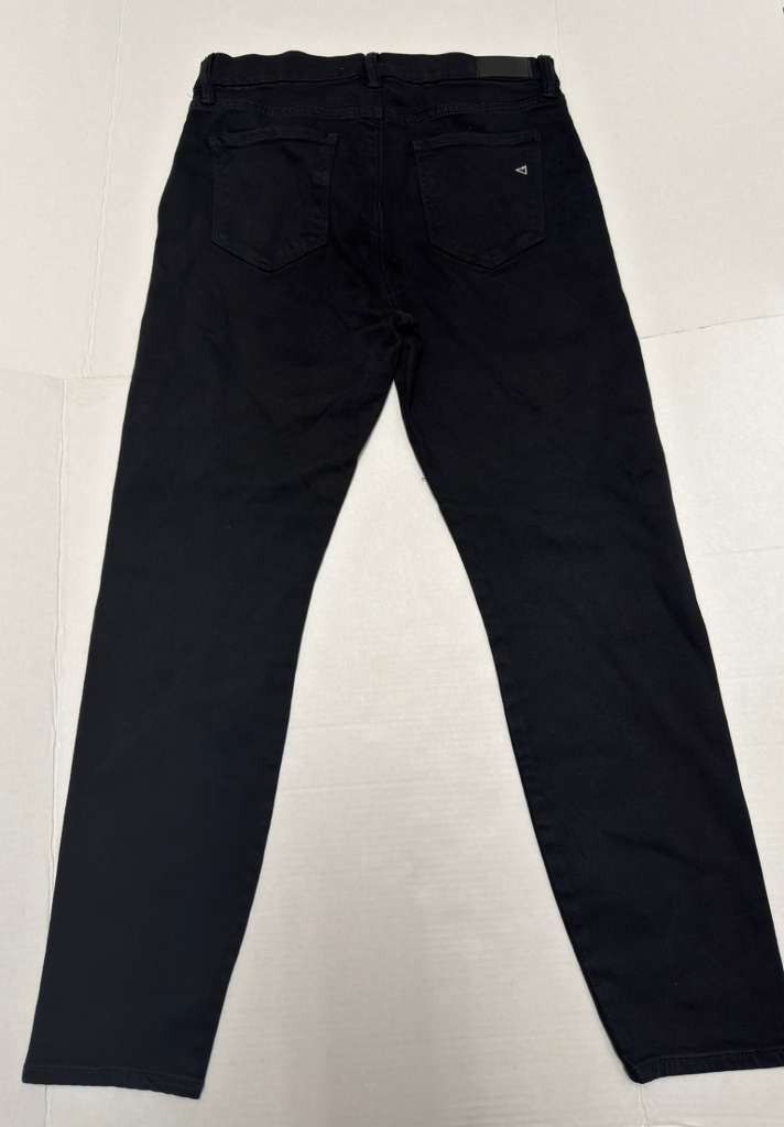 HIDDEN Mens Black Stretch Jeans Size 31 Cotton Modal Blend Casual Denim Pants - Image 2