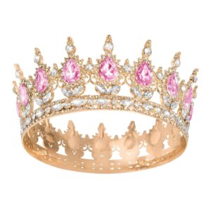 Onedor Crystal Rhinestone Wedding Tiara Crown Princess Headband Beauty Pageant