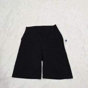 90 Degree by Reflex Womens Shorts Size S Black High Waist 7" Active NWT