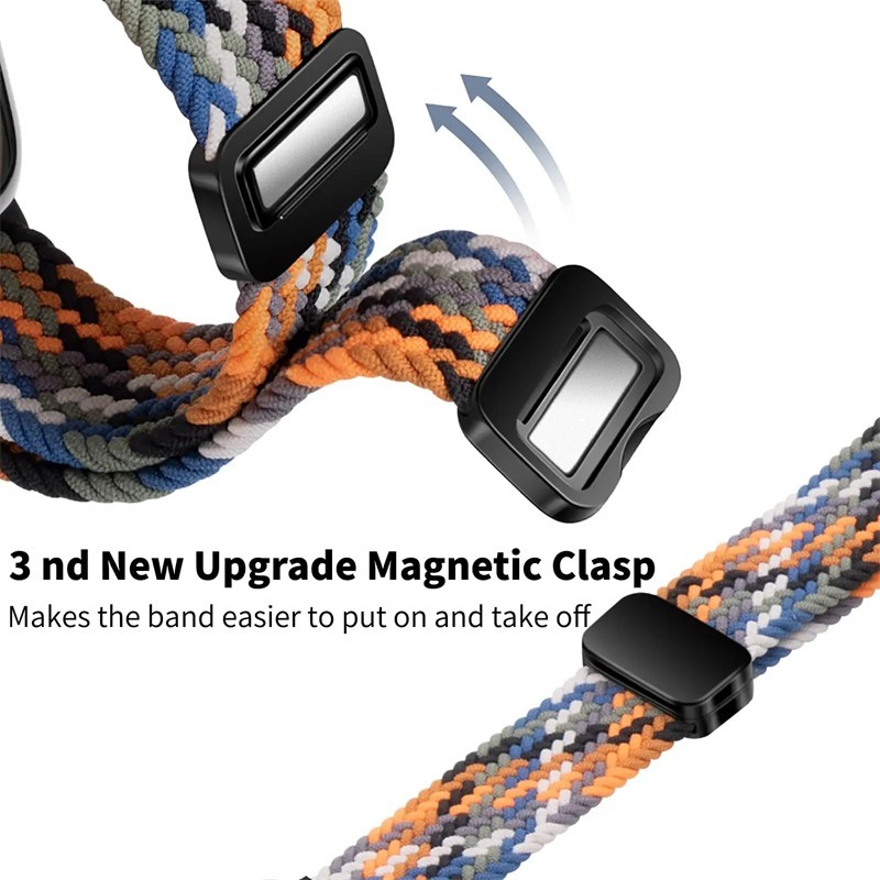 Sport Band for Apple Watch 49mm 46mm 45mm 44mm 42mm Silicone Nylon Strap iWatch - Image 11