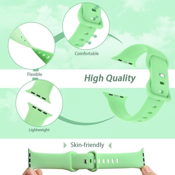 Sport Band for Apple Watch 49mm 46mm 45mm 44mm 42mm Silicone Nylon Strap iWatch - Image 23