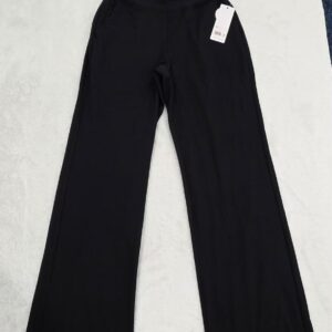 Yogalicious Lux Laila Flare Yoga Pants High Waist Black Womens S NWT
