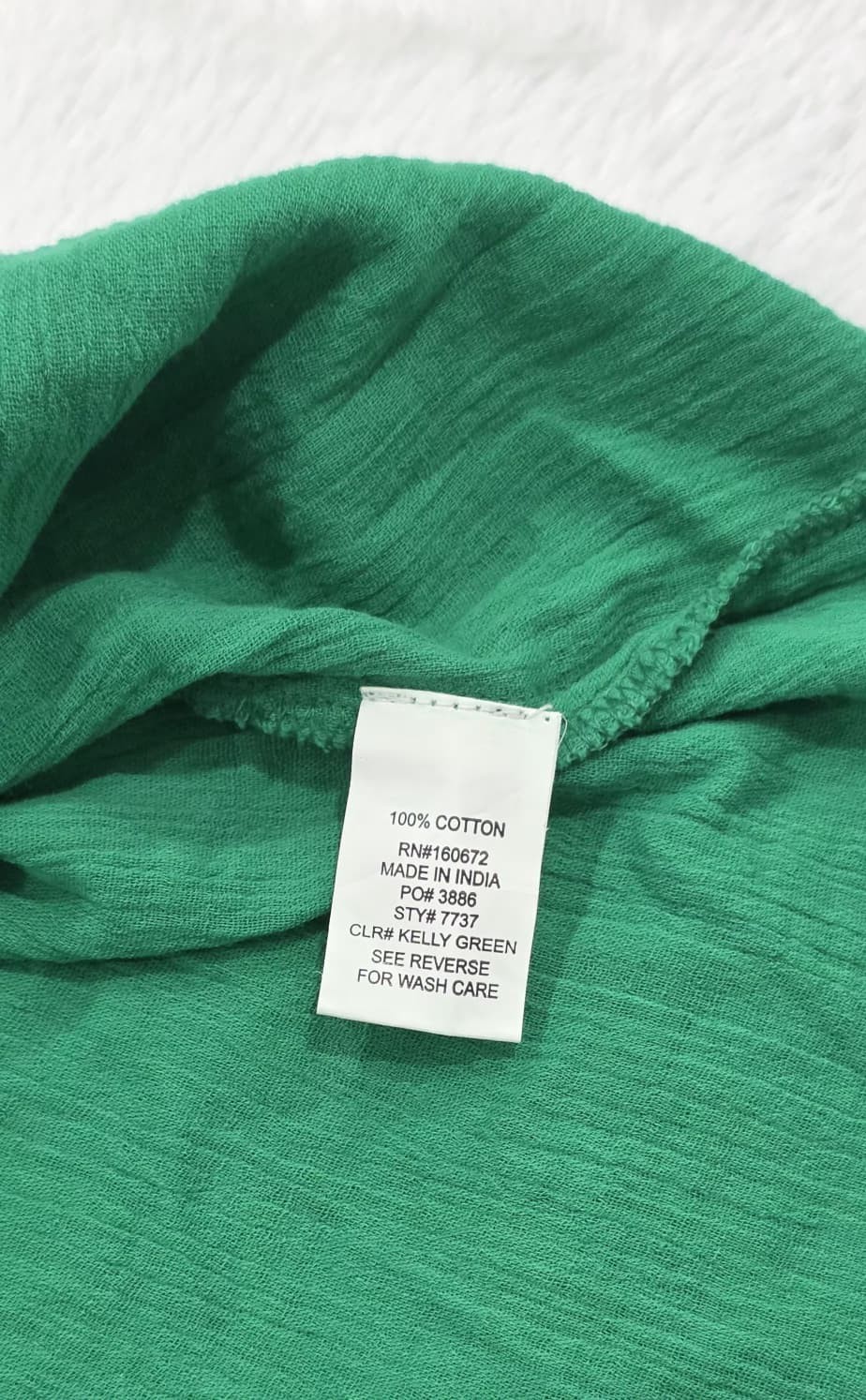 Womens Kelly Green Cotton Halter Flared Dress Elastic Top Size M NWT - Image 4
