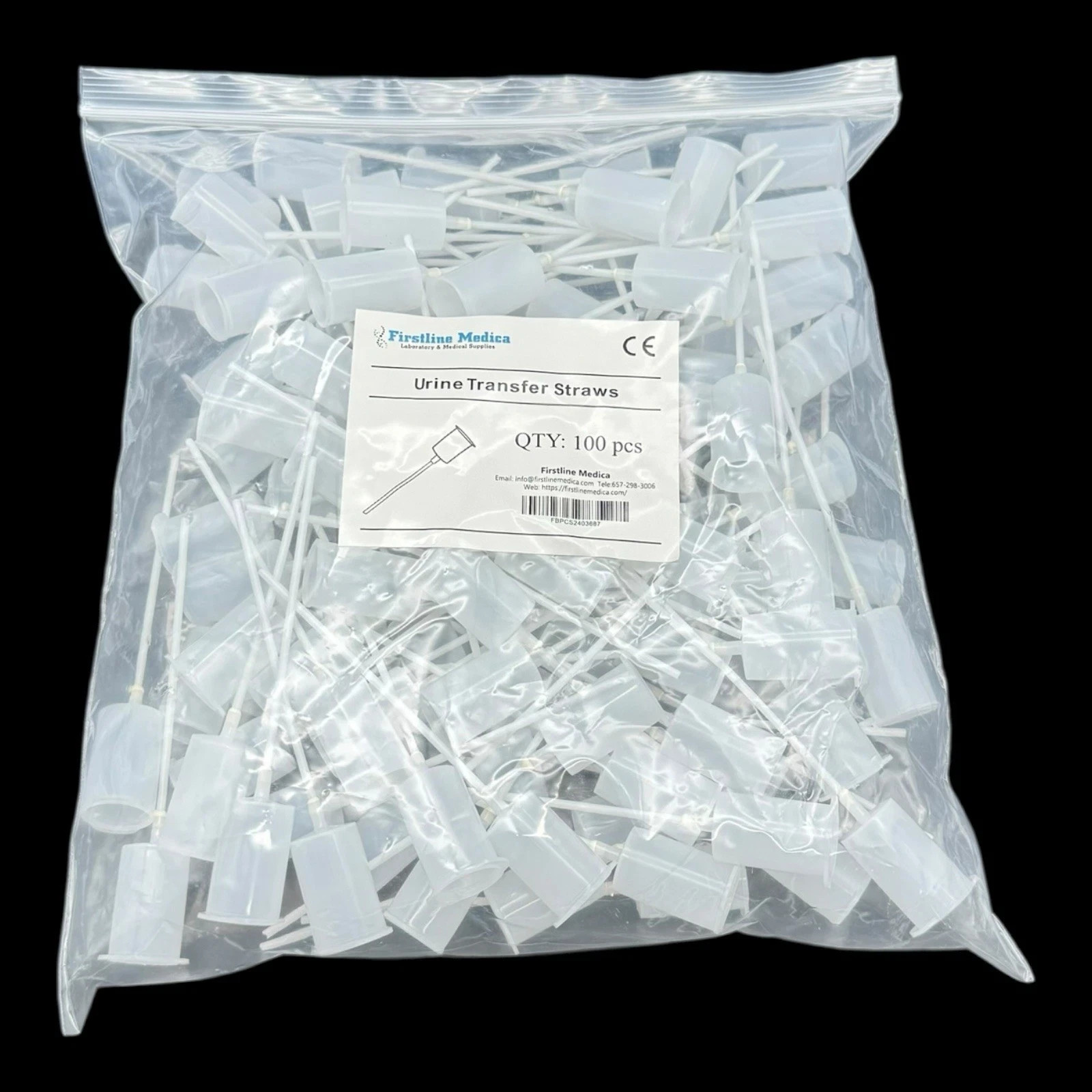Liquid Transfer Straws Vacuum Tube Adapter Sample Collection Laboratory