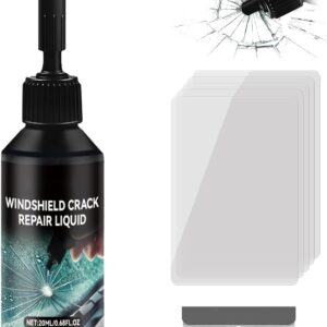 Windshield Repair Kit Nano Glass Crack Chip Repair Resin Quick Fix Auto Window
