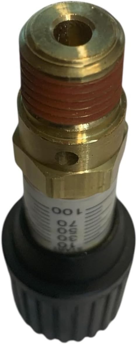 1/4" NPT Brass Pressure Relief Valve 0-100 PSI Adjustable CR25-100 PC-25 USA - Image 3