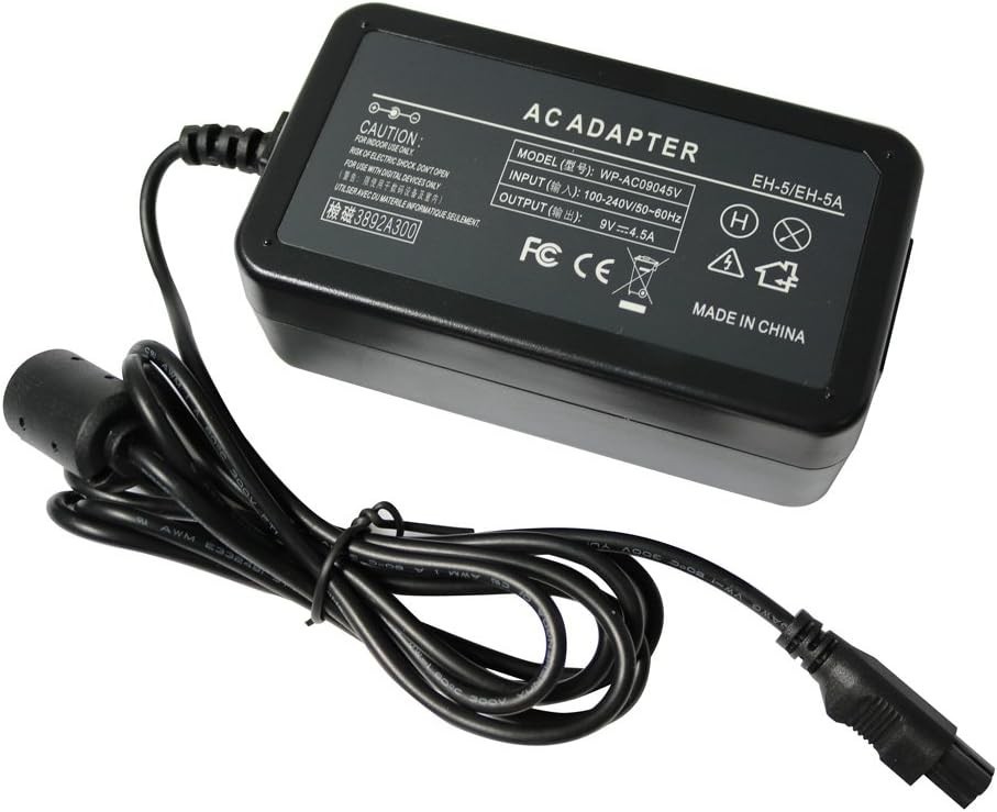 AC Power Adapter for Nikon D90 D80 D70 D70S D100 D200 D300 Camera Replacement - Image 2