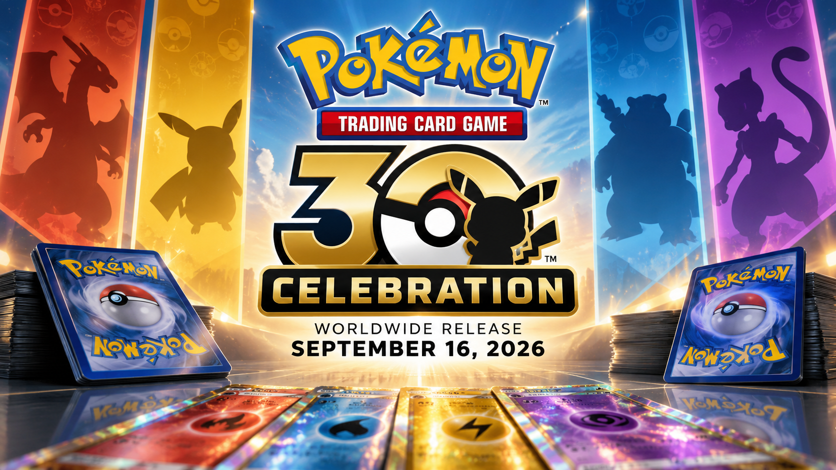 Pokémon TCG: 30th Celebration Arrives September 16 — Everything Collectors Need to Know