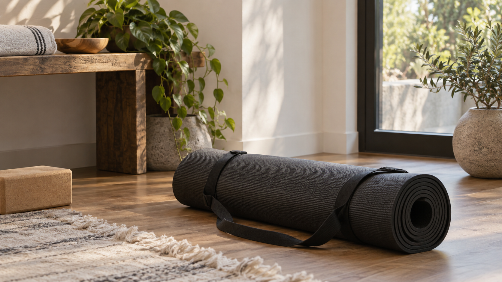 Amazon Basics Extra Thick Yoga Mat Review 2026: Cushion for Floor Work, With a Balance Trade-Off