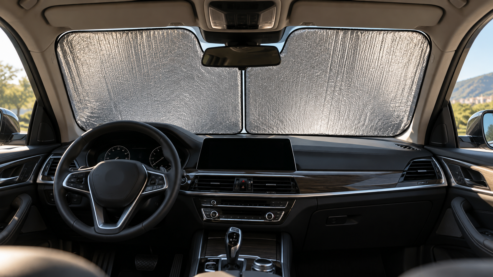 EcoNour Two-Piece Windshield Sunshade Review 2026: Coverage Begins With a Tape Measure