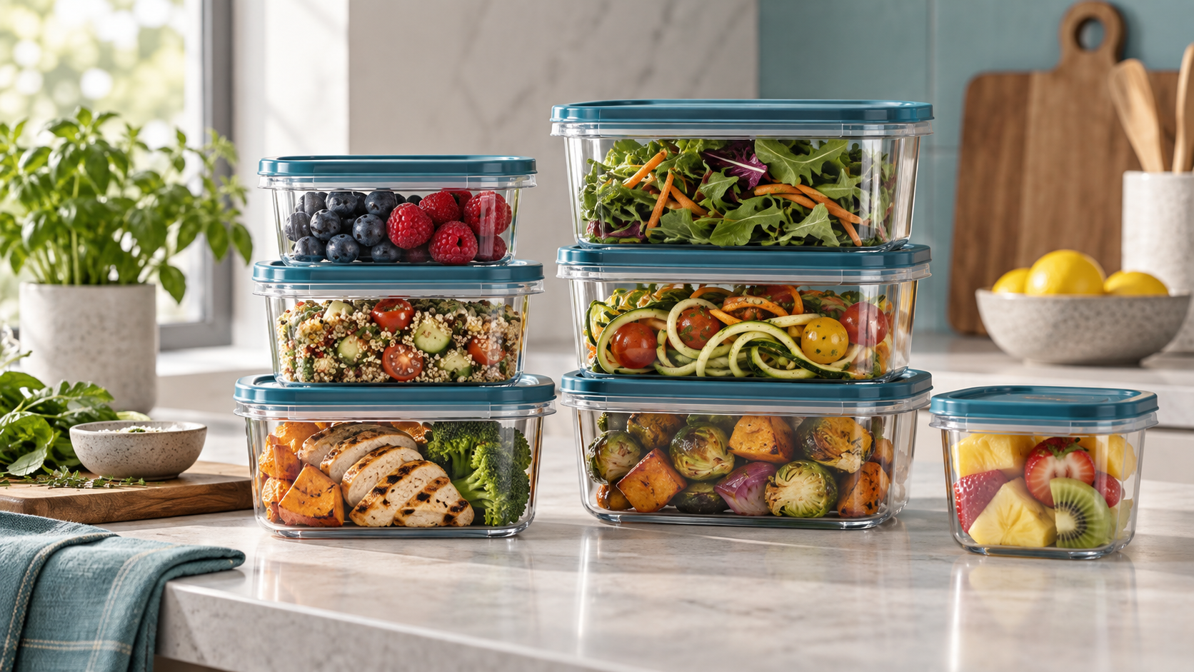 Rubbermaid Brilliance 10-Piece Guide 2026: Clear Containers, Real Capacity